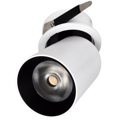 Φωτιστικό LED Χωνευτό Κινητό 15W 230V 1350lm 30° 4000K Λευκό Φως Ημέρας 93TLBM1540/WH 